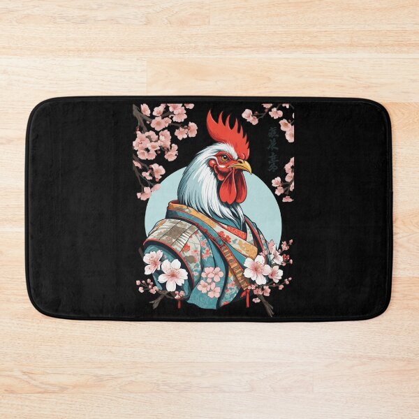 Item preview, Chicken Samurai Retro Vintage Aesthetic Design designed and sold by LuminOrb.