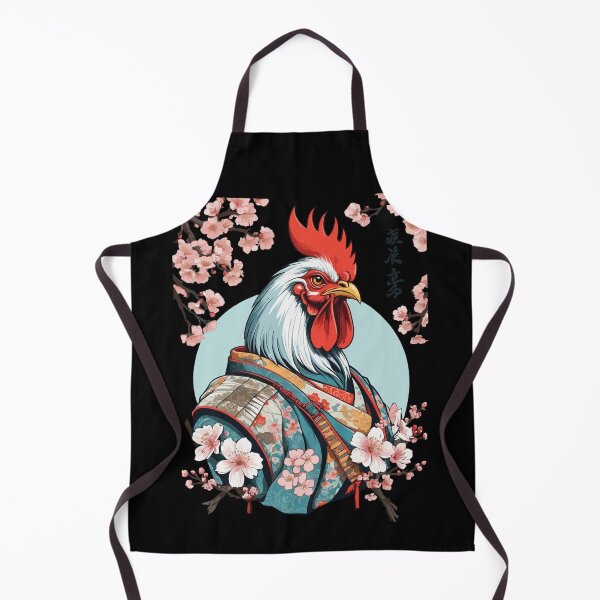 Item preview, Chicken Samurai Retro Vintage Aesthetic Design designed and sold by LuminOrb.