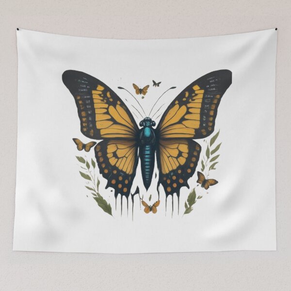 Item preview, Butterfly Dreams: Lifelike Beauty Takes Flight on This Tee designed and sold by artistmagicshop.