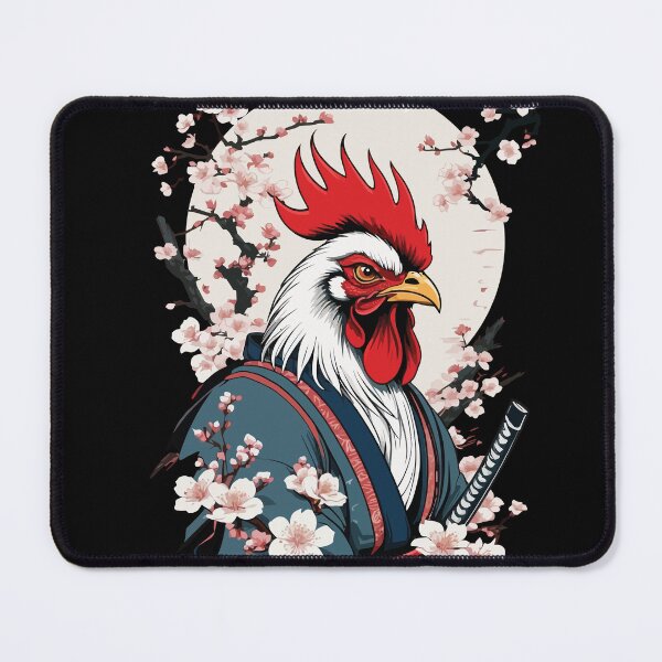 Item preview, Vintage Rooster Samurai Ukiyo-E Style Design designed and sold by LuminOrb.