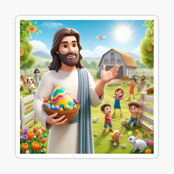 Item preview, Jesus Says Happy Easter designed and sold by JoyPhotoArt.