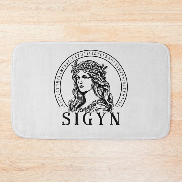 Item preview,  Sigyn Viking Goddess of Norse Mythology with runes designed and sold by Lady-Frost.