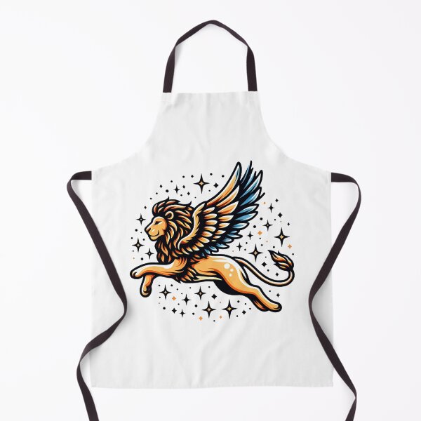 Item preview, Flying lion in the starry sky designed and sold by murad2020.