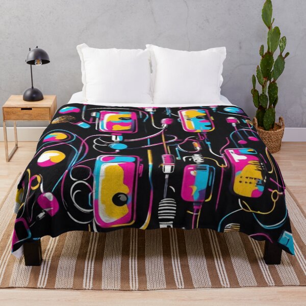 Item preview, Disco Music Graffiti Pattern designed and sold by Uday24.