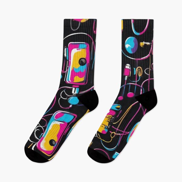 Item preview, Disco Music Graffiti Pattern designed and sold by Uday24.