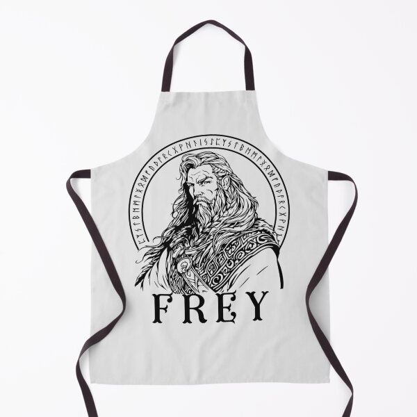 Item preview, Frey Viking God of Norse Mythology and runes designed and sold by Lady-Frost.