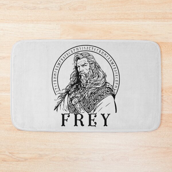 Item preview, Frey Viking God of Norse Mythology and runes designed and sold by Lady-Frost.