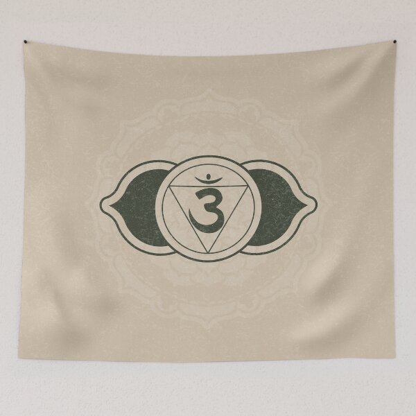 Item preview, Third Eye Chakra Mandala - Dove + Pine designed and sold by Irene Estelle.