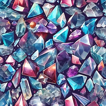 Artwork thumbnail, Crystal shards by RemonMichel