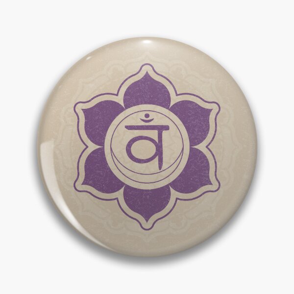 Item preview, Sacral Chakra Mandala - Dove + Plum designed and sold by Irene Estelle.