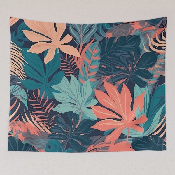 Item preview, Tropical Serenade: Midnight Botanica designed and sold by manni3003.