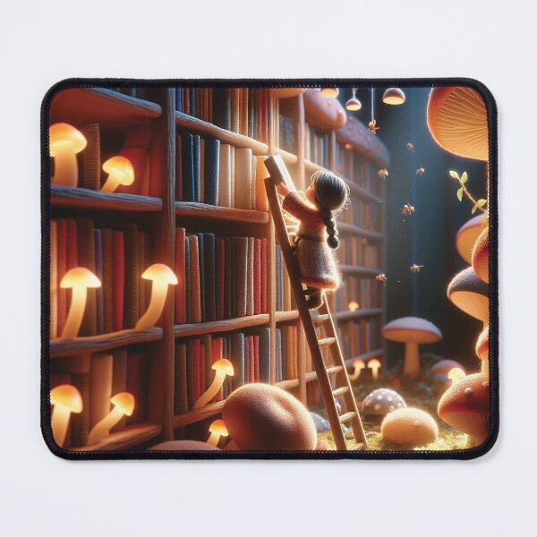 Item preview, mini librarian designed and sold by Random Designs.