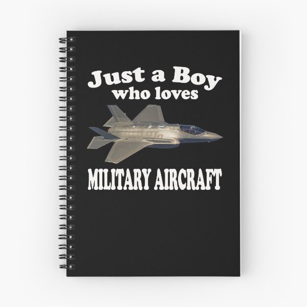 Item preview, Just A Boy Who Loves F-35 Lightning II Military Aircraft Fighter Pilot Aviator designed and sold by ArtStudioKY.