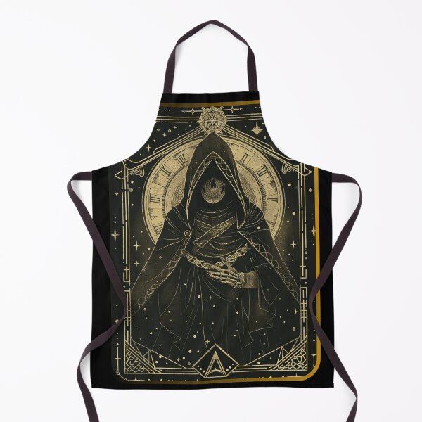 Item preview, The 20th Dungeon Master Tarot Card - Monochrome Precisionist designed and sold by SAMIESS.