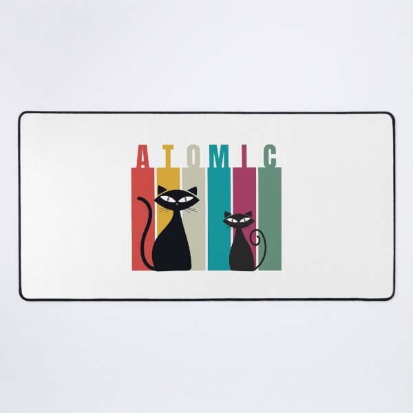 Item preview, Atomic Cat Vinyl Retro Atomic Fat Cat designed and sold by ZEEONE.