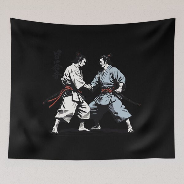 Item preview, Samurai Image Ukiyo-E Retro Vintage Streetwear designed and sold by LuminOrb.