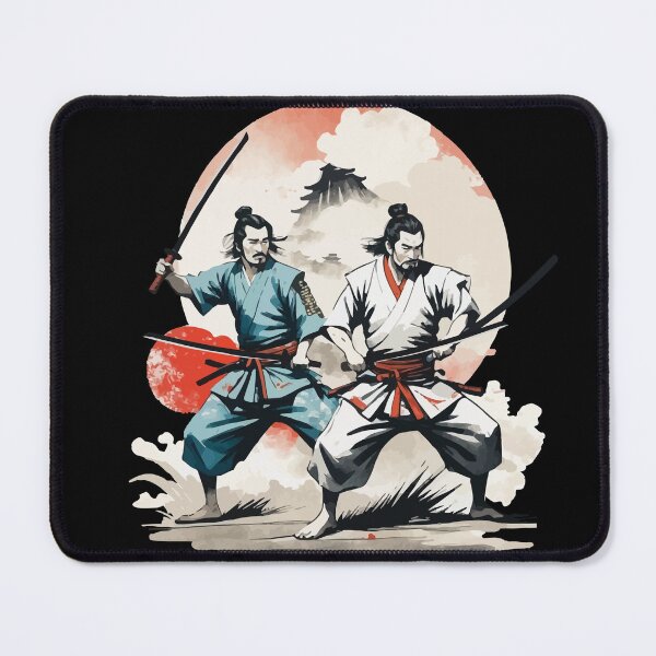 Item preview, Samurai Image Retro Vintage Ukiyo-E Aesthetic designed and sold by LuminOrb.