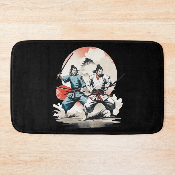 Item preview, Samurai Image Retro Vintage Ukiyo-E Aesthetic designed and sold by LuminOrb.