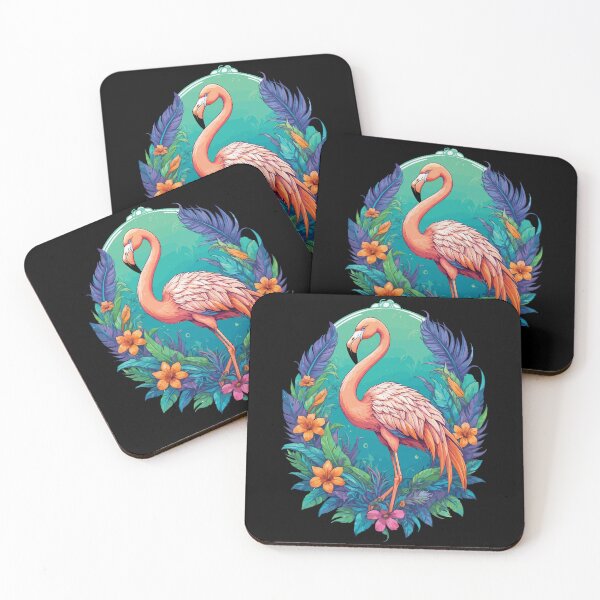 Item preview, Aesthetic Flamingo Spiritual Mandala Design designed and sold by LuminOrb.