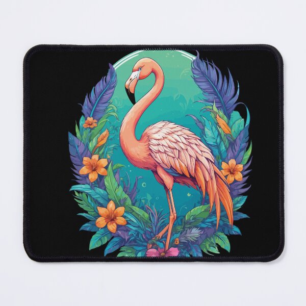 Item preview, Aesthetic Flamingo Spiritual Mandala Design designed and sold by LuminOrb.