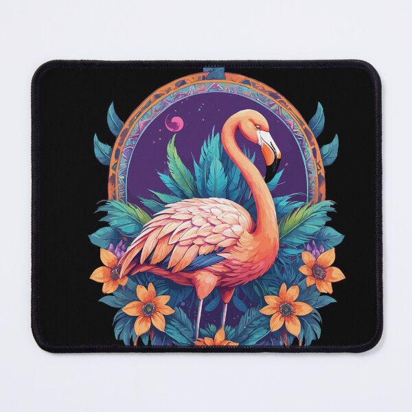 Item preview, Flamingo Spiritual Mandala Design designed and sold by LuminOrb.