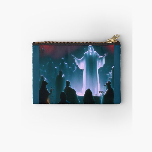 Item preview, Ghostly Gathering: Party in the Graveyard Art Print designed and sold by REALKIRAN.