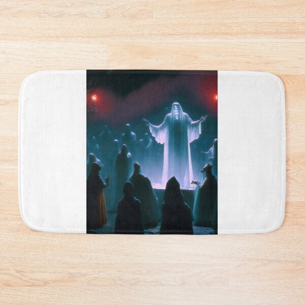 Item preview, Ghostly Gathering: Party in the Graveyard Art Print designed and sold by REALKIRAN.