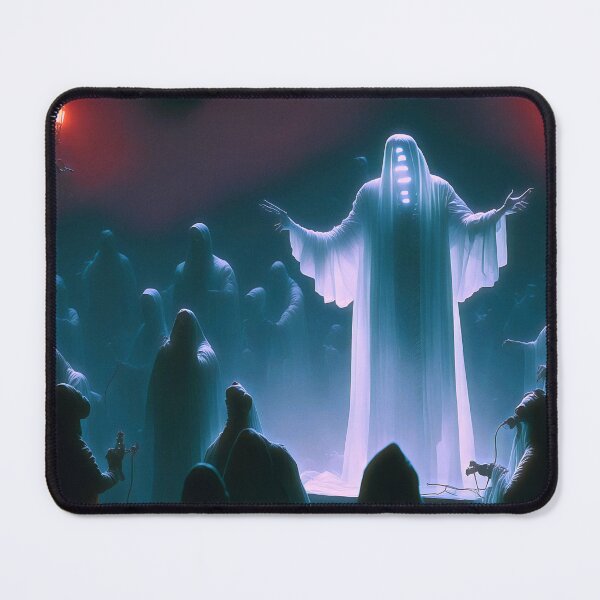 Item preview, Ghostly Gathering: Party in the Graveyard Art Print designed and sold by REALKIRAN.
