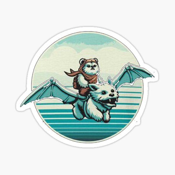 Vista previa del artículo con la obra «Wicket Falkor interminable stroy», diseñado y vendido por danielromeney.