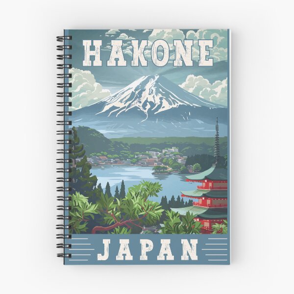 Item preview, Hakone In Japan Landscape Travel Art designed and sold by turtlestart.