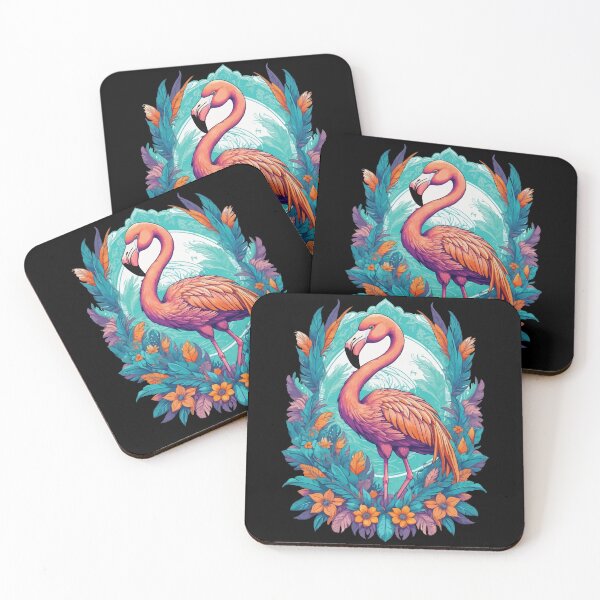 Item preview, Flamingo Spirit Animal Mandala Dream Catcher Design designed and sold by LuminOrb.