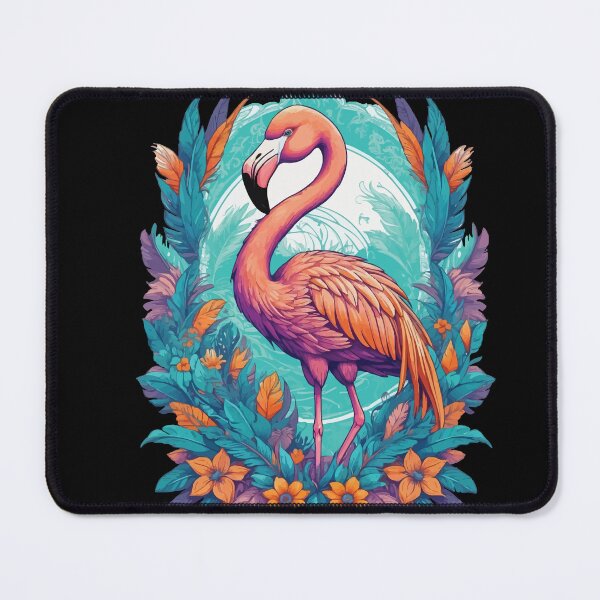 Item preview, Flamingo Spirit Animal Mandala Dream Catcher Design designed and sold by LuminOrb.