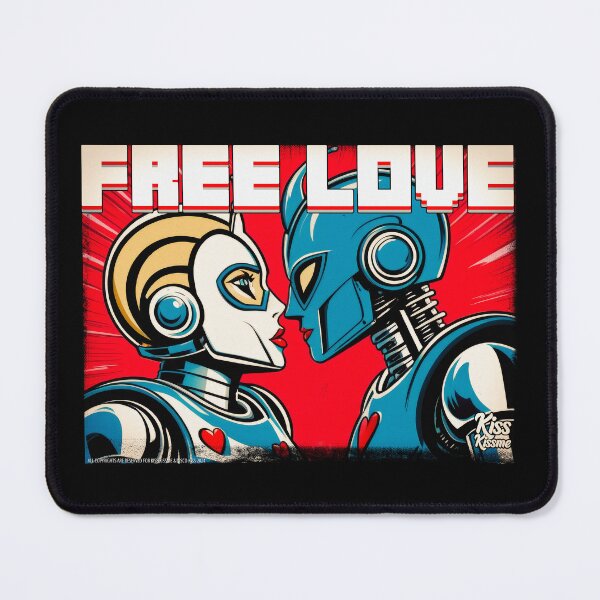 Item preview, free love designed and sold by DiscoKiss - Quality printing guaranteed..