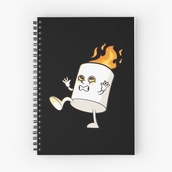 Item preview, Marshmallow on fire designed and sold by messy-nessie.