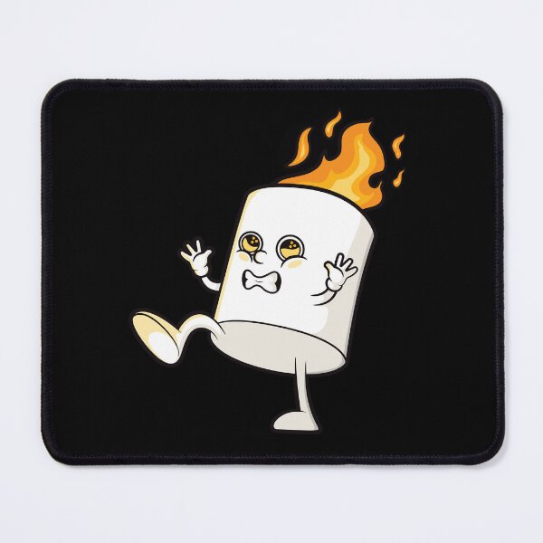 Item preview, Marshmallow on fire designed and sold by messy-nessie.