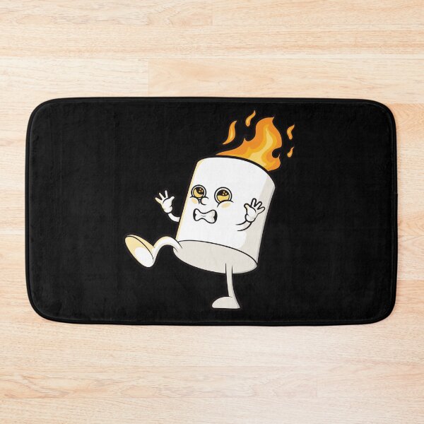 Item preview, Marshmallow on fire designed and sold by messy-nessie.