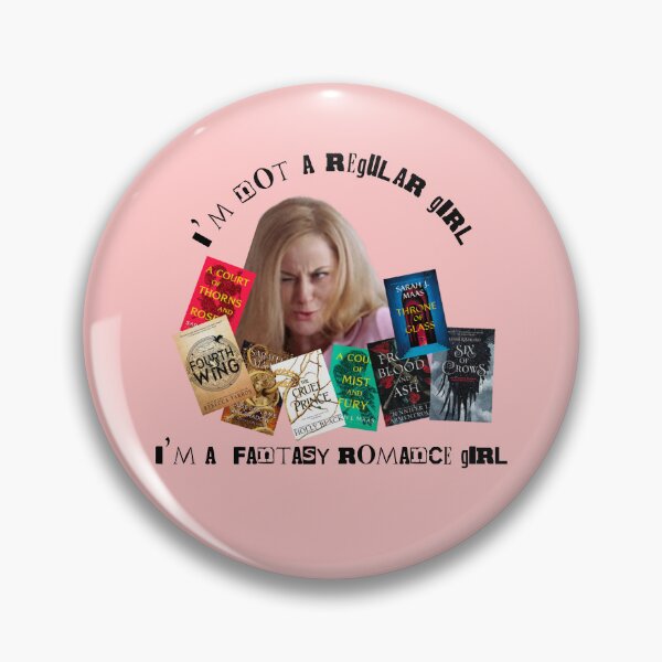 Item preview, I'm A Fantasy Romance Girl Booktok Bookish Sticker Meme designed and sold by pinespice.