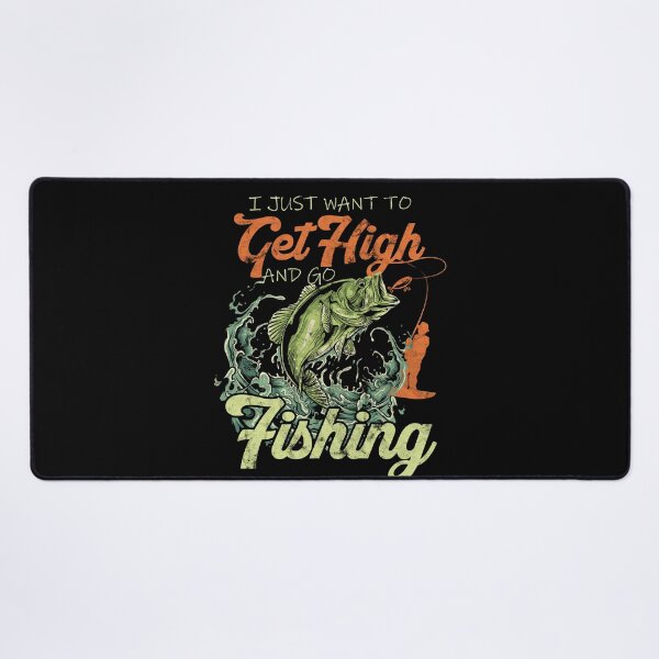 Item preview, Get High And Go Fishing Funny designed and sold by Alexliye832.
