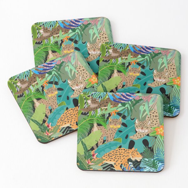 Item preview, rainforests,cheetah pattern designed and sold by zzzozzo.