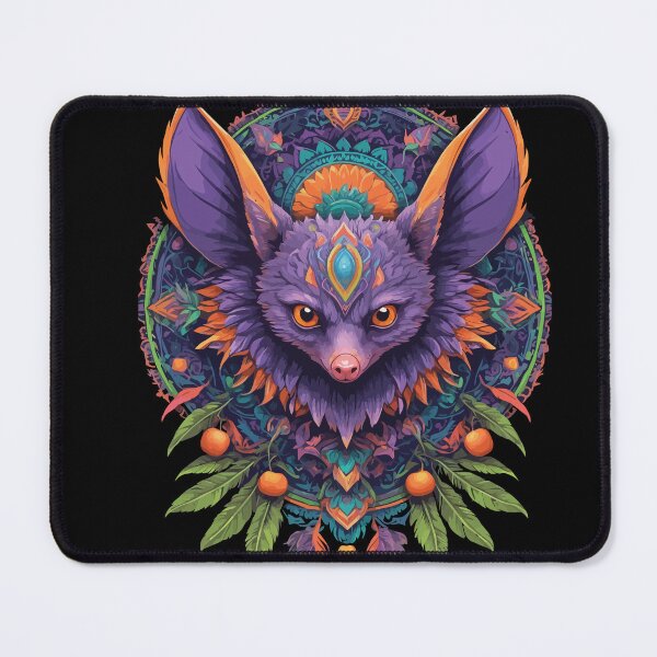 Item preview, Bat Spiritual Mandala Design designed and sold by LuminOrb.