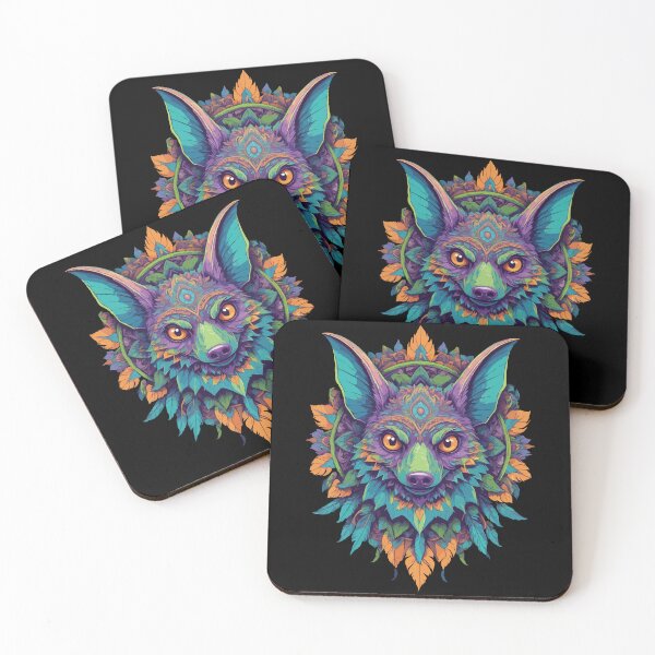 Item preview, Flying Fox Mandala Design In Unique Style designed and sold by LuminOrb.