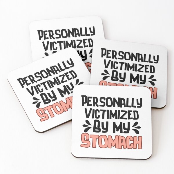 Item preview, Personally Victimized By My Stomach. Funny Ibs  designed and sold by SlocifieShop.