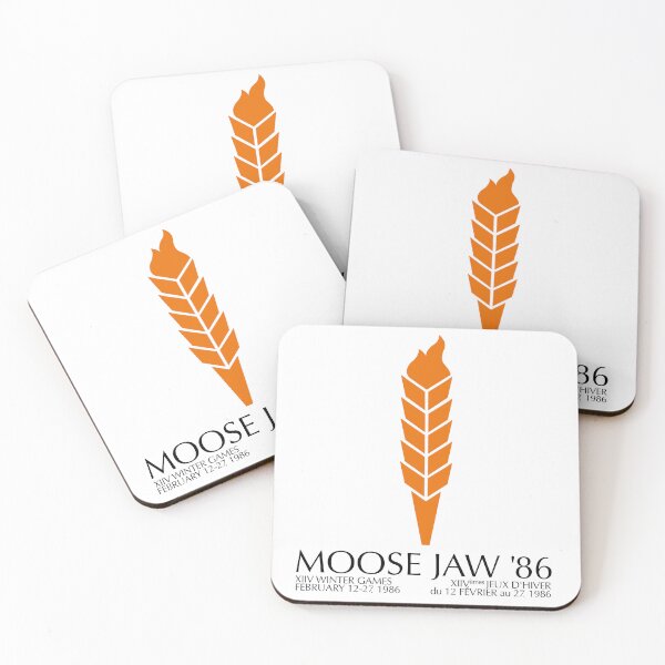 Item preview, Moose Jaw 1986 Winter Games logo with dates designed and sold by ABellyIrked.