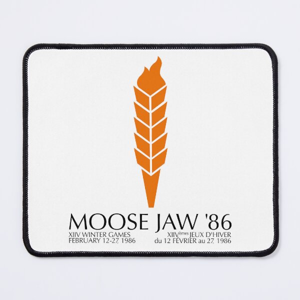 Item preview, Moose Jaw 1986 Winter Games logo with dates designed and sold by ABellyIrked.