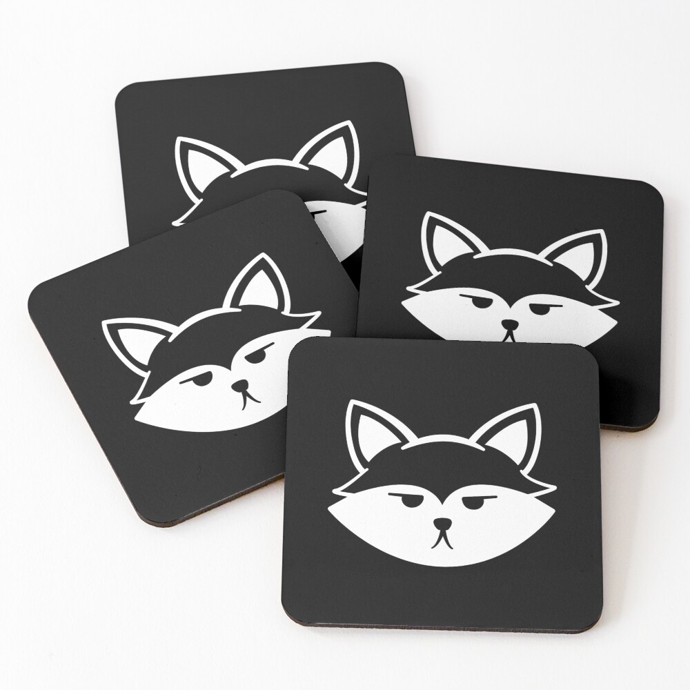 Item preview, Coasters (Set of 4) designed and sold by ClumsyCat.