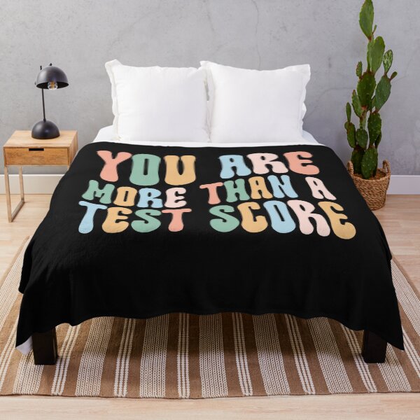 Item preview, Groovy You Are More Than A Test Score Teacher Testing Day designed and sold by Pitchou07.