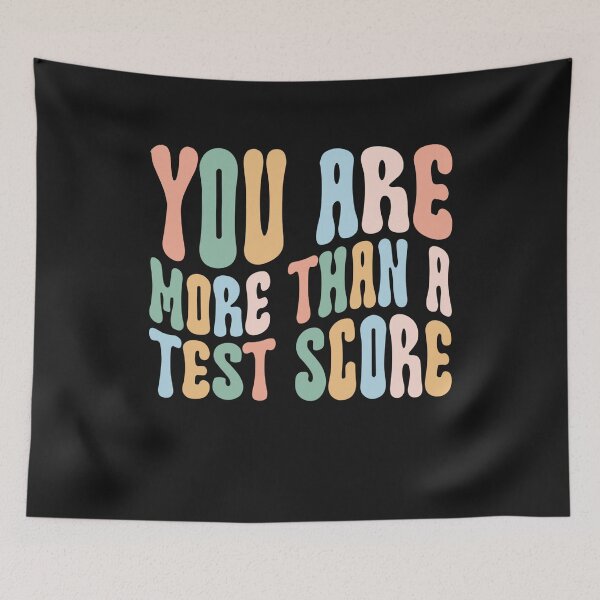 Item preview, Groovy You Are More Than A Test Score Teacher Testing Day designed and sold by Pitchou07.