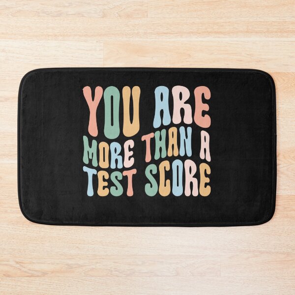 Item preview, Groovy You Are More Than A Test Score Teacher Testing Day designed and sold by Pitchou07.