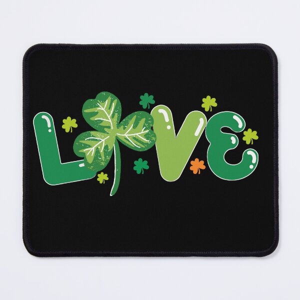 Item preview, Love with a shamrock clover designed and sold by deeloutshirts.