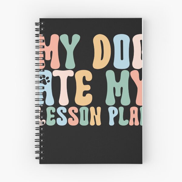 Item preview, Funny Teacher Shirt My Dog Ate My Lesson Plan designed and sold by Pitchou07.